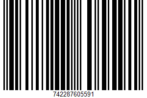 Black-eyed Peas UPC Bar Code UPC: 742287605591