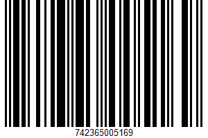 Organic Mozzarella Sticks UPC Bar Code UPC: 742365005169