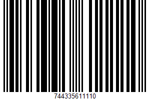 Globespun Gourmet, Bean N Cheese Burrito UPC Bar Code UPC: 744335611110
