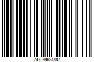 Intense Dark Chocolate Cocoa Nibs UPC Bar Code UPC: 747599624667