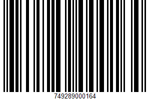 Plantain Chips UPC Bar Code UPC: 749289000164