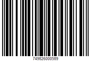 Chewy Chocolate Chip Bar UPC Bar Code UPC: 749826000589
