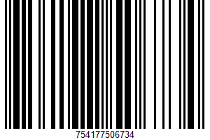 Gelatina UPC Bar Code UPC: 754177506734