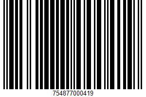 Sweet & Salty Handcut Rustic Crunch UPC Bar Code Sweet & Salty Handcut Rustic Crunch UPC Bar Code UPC: 754877000419