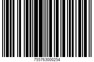 Ginger Dressing UPC Bar Code Ginger Dressing UPC Bar Code UPC: 755763000254