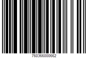 Creme Cake UPC Bar Code Creme Cake UPC Bar Code UPC: 760366000662