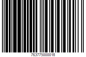 French Rolls UPC Bar Code UPC: 763775000018