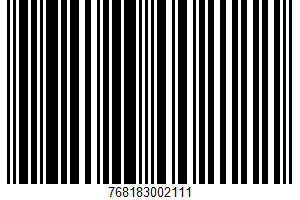 Black Bean Guacamole Roasted Vegetable UPC Bar Code UPC: 768183002111
