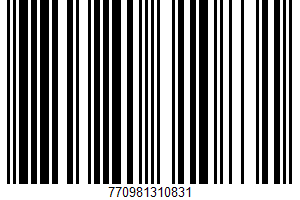 Cookie & Creme Gourmet Cupcake UPC Bar Code Cookie & Creme Gourmet Cupcake UPC Bar Code UPC: 770981310831