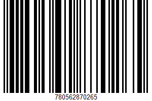 Chewy Candy UPC Bar Code UPC: 780562870265