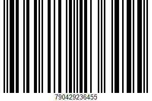 Pineapple Pieces UPC Bar Code UPC: 790429236455