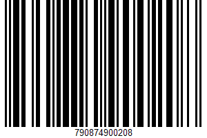 Organic Dressing & Quick Marinade UPC Bar Code Organic Dressing & Quick Marinade UPC Bar Code UPC: 790874900208