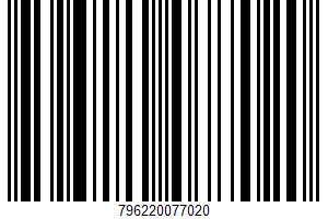 Baked Apple Crisp UPC Bar Code UPC: 796220077020