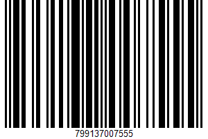 Chocolate Almond UPC Bar Code UPC: 799137007555