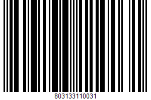 Salt UPC Bar Code Salt UPC Bar Code UPC: 803133110031