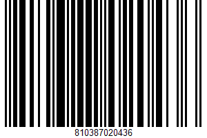 Blended Fruit Pouch UPC Bar Code Blended Fruit Pouch UPC Bar Code UPC: 810387020436