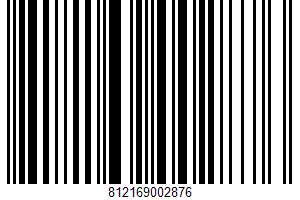 All Natural Oatmeal UPC Bar Code UPC: 812169002876