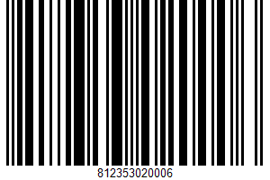 Jamaican Style Ultra Premium Turkey Jerky UPC Bar Code UPC: 812353020006