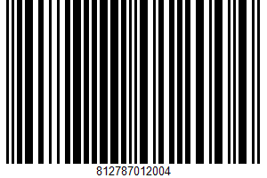 Premium Nutrition Bars UPC Bar Code UPC: 812787012004