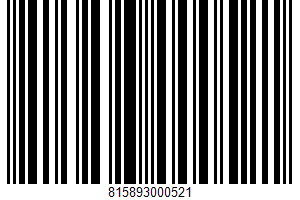 Seasoned Salt UPC Bar Code UPC: 815893000521