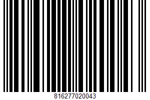 Creamy Hot Sauce UPC Bar Code Creamy Hot Sauce UPC Bar Code UPC: 816277020043