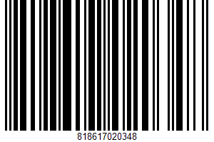 Organic Kombucha UPC Bar Code UPC: 818617020348