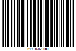 Seaweed Crisps With Purple Rice UPC Bar Code Seaweed Crisps With Purple Rice UPC Bar Code UPC: 819316020080