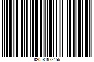 Pasteurized Process Cheese Product UPC Bar Code UPC: 820581973155