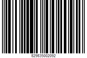 Whole Food Nutrition Bar UPC Bar Code UPC: 829835002092