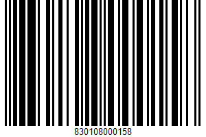 Drink Mix UPC Bar Code Drink Mix UPC Bar Code UPC: 830108000158