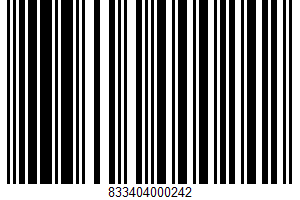Semi-soft Cheese UPC Bar Code UPC: 833404000242