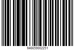 Dried Bluberries UPC Bar Code Dried Bluberries UPC Bar Code UPC: 846659002251