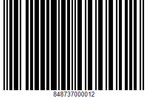 Chickpeas Garbanzo Beans UPC Bar Code UPC: 848737000012