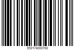 Carbonated Tea Beverage UPC Bar Code Carbonated Tea Beverage UPC Bar Code UPC: 850174000760