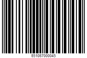 Peanut Butter Blended With Fiery Spices UPC Bar Code UPC: 851087000045