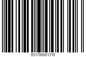 Organic Nectars, Raw Dark Chocolate Bar UPC Bar Code UPC: 851706001316