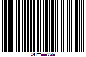 All-in-one Nutrition UPC Bar Code UPC: 851770003360