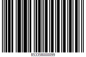 Brown Rice & Chickpea Crackers UPC Bar Code Brown Rice & Chickpea Crackers UPC Bar Code UPC: 853358000099