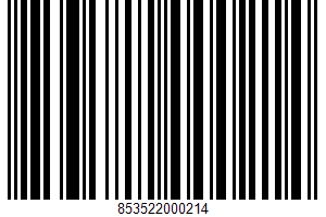 Soft Baked Cookies UPC Bar Code UPC: 853522000214