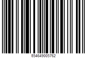 Cold Pressed Juice UPC Bar Code UPC: 854649005762