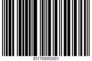 Sparkling Beverages UPC Bar Code Sparkling Beverages UPC Bar Code UPC: 857769005001