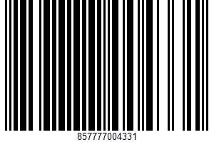 Protein Bar UPC Bar Code UPC: 857777004331