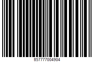 Bars UPC Bar Code UPC: 857777004904