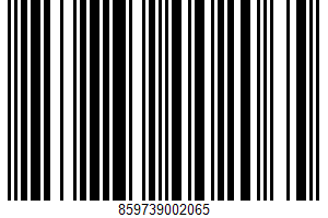 Beef Jerky UPC Bar Code UPC: 859739002065