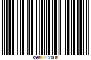 Handcrafted All-natural Pops UPC Bar Code UPC: 859959003019