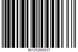 Apple Chips UPC Bar Code UPC: 861353000037