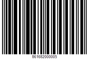 Reduced Fat Milk UPC Bar Code UPC: 861682000005