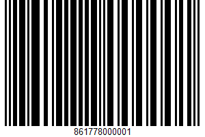 Gator Bite, Sour Cream Snack Dip UPC Bar Code UPC: 861778000001