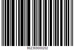 Krista's Baking Co., Salted Espresso Chocolate Chip Cookie Mix UPC Bar Code Krista's Baking Co., Salted Espresso Chocolate Chip Cookie Mix UPC Bar Code UPC: 862369000202