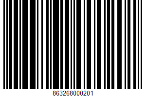Brainiac Rosemary & Sage UPC Bar Code UPC: 863268000201